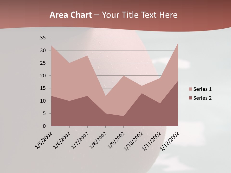 Pregnant Woman In A Pool PowerPoint Template