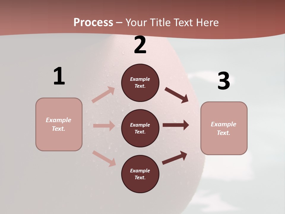 Pregnant Woman In A Pool PowerPoint Template