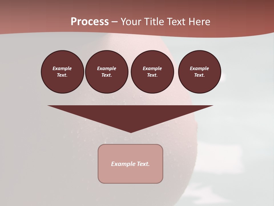 Pregnant Woman In A Pool PowerPoint Template