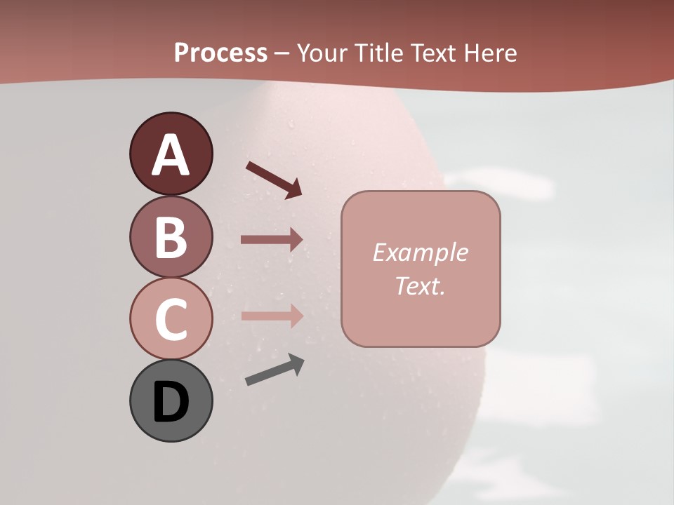 Pregnant Woman In A Pool PowerPoint Template