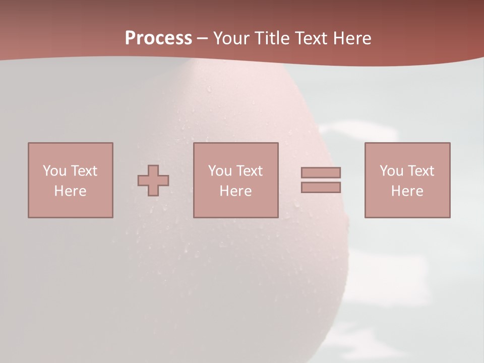 Pregnant Woman In A Pool PowerPoint Template