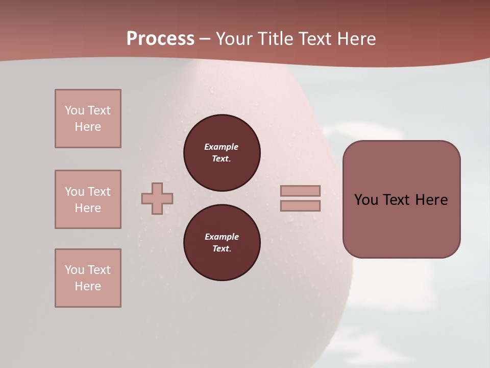 Pregnant Woman In A Pool PowerPoint Template