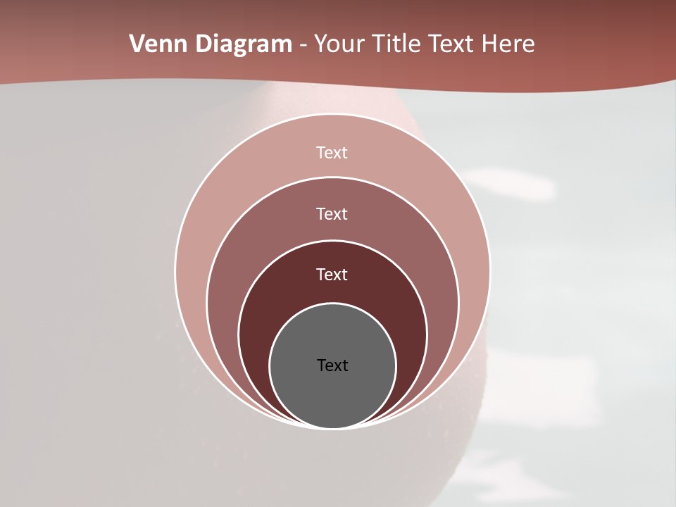 Pregnant Woman In A Pool PowerPoint Template