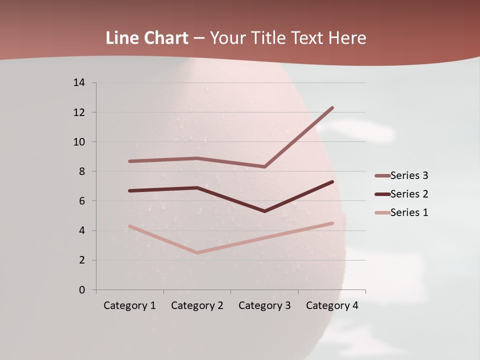 Pregnant Woman In A Pool PowerPoint Template