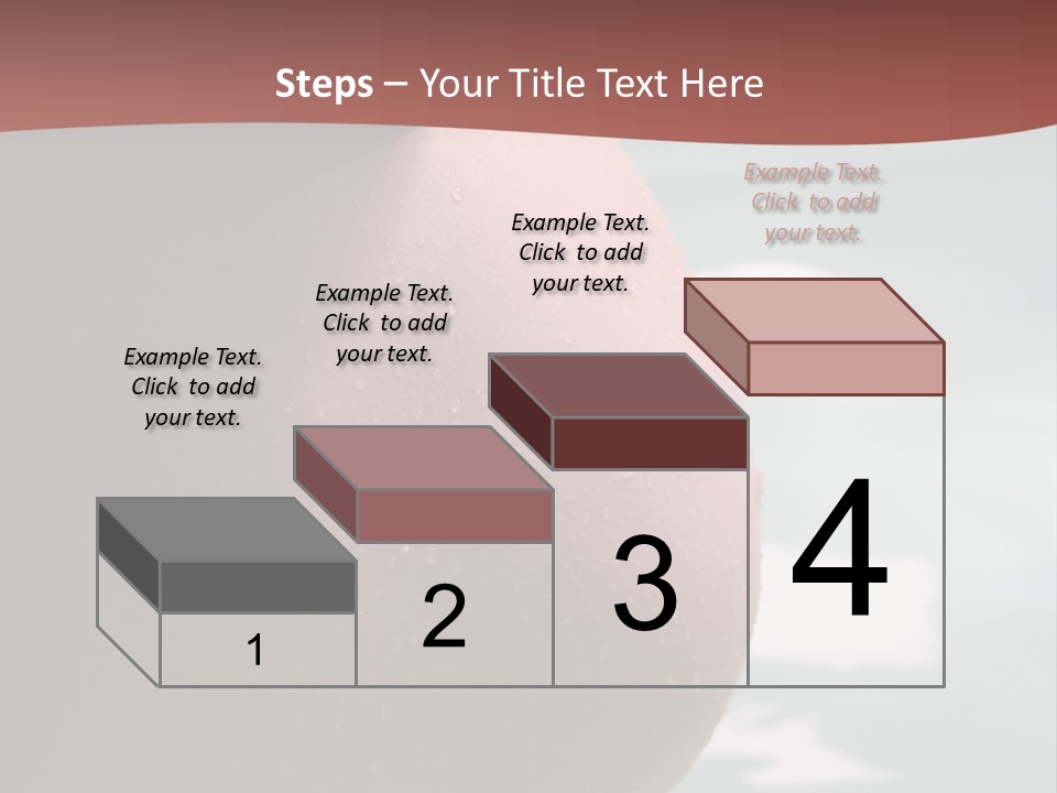 Pregnant Woman In A Pool PowerPoint Template