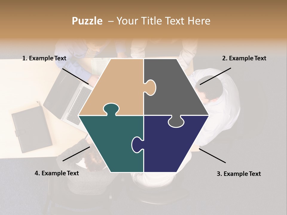 Building Strategy - Business People Meeting PowerPoint Template