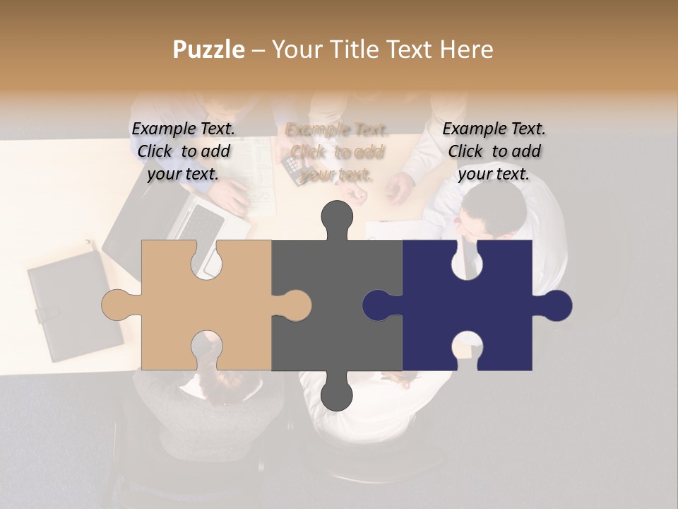 Building Strategy - Business People Meeting PowerPoint Template