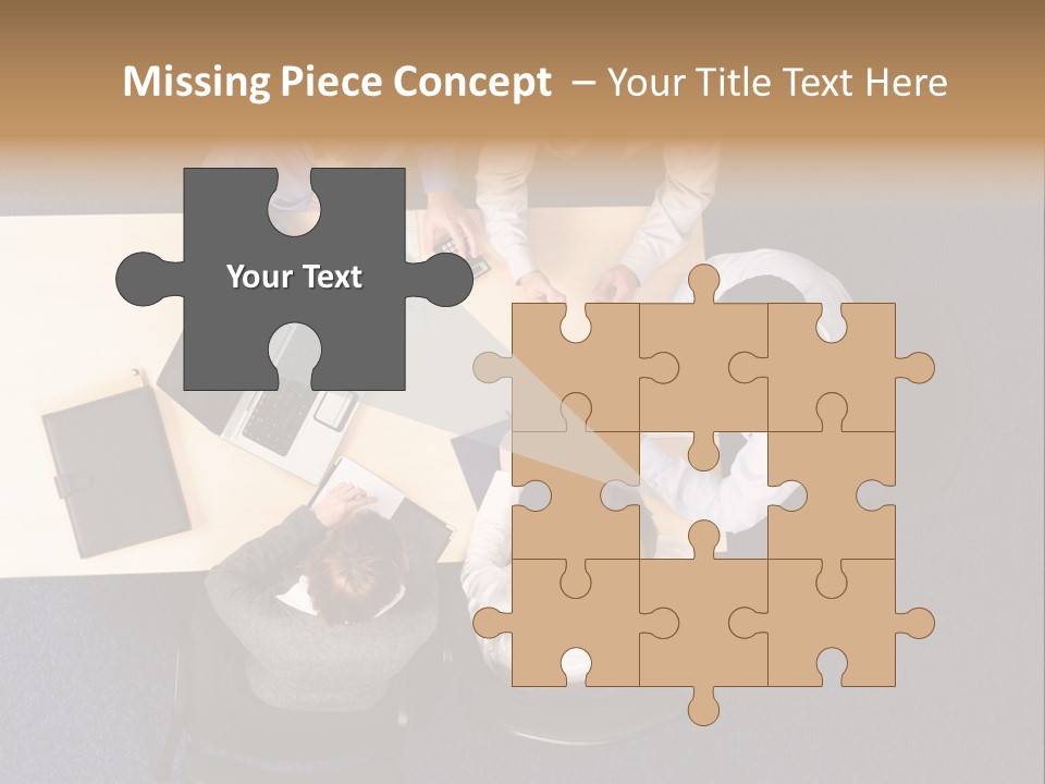 Building Strategy - Business People Meeting PowerPoint Template