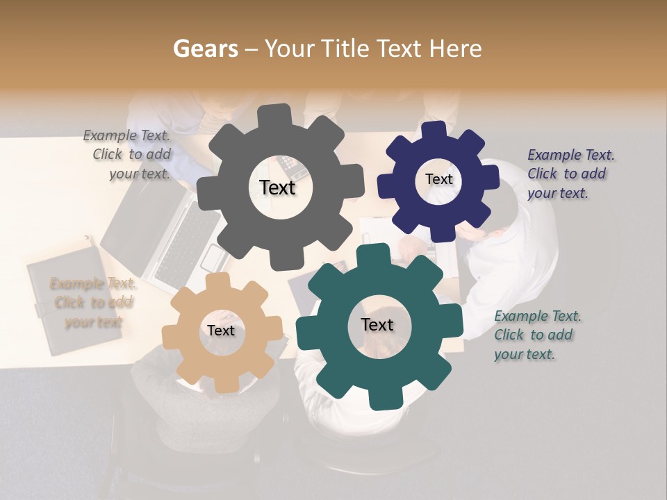 Building Strategy - Business People Meeting PowerPoint Template