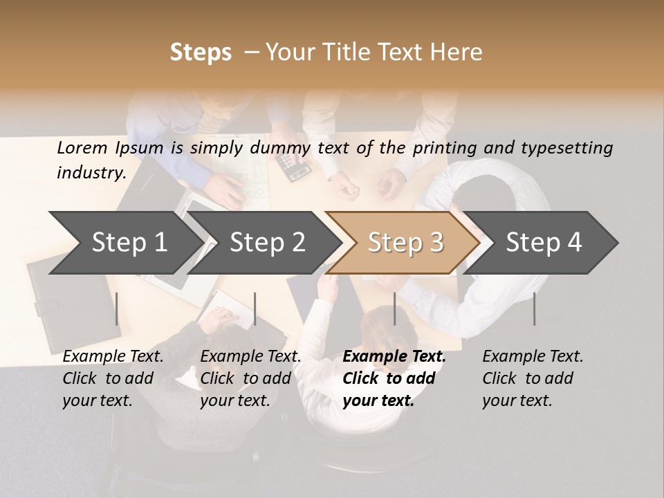 Building Strategy - Business People Meeting PowerPoint Template