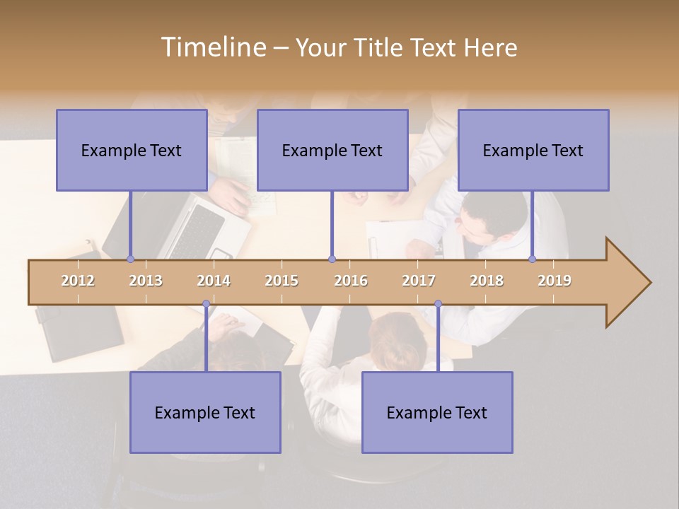 Building Strategy - Business People Meeting PowerPoint Template