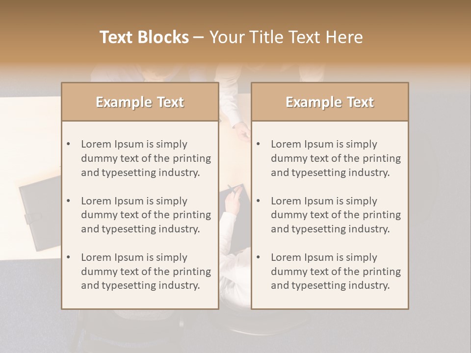Building Strategy - Business People Meeting PowerPoint Template