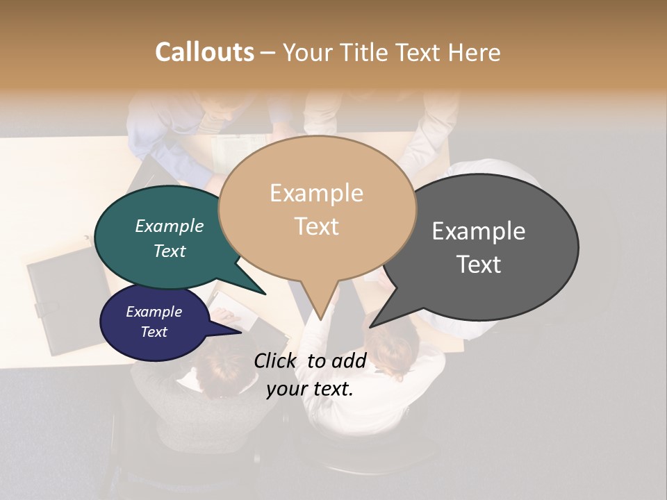 Building Strategy - Business People Meeting PowerPoint Template