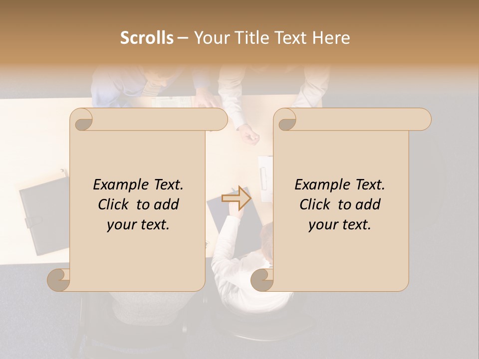 Building Strategy - Business People Meeting PowerPoint Template