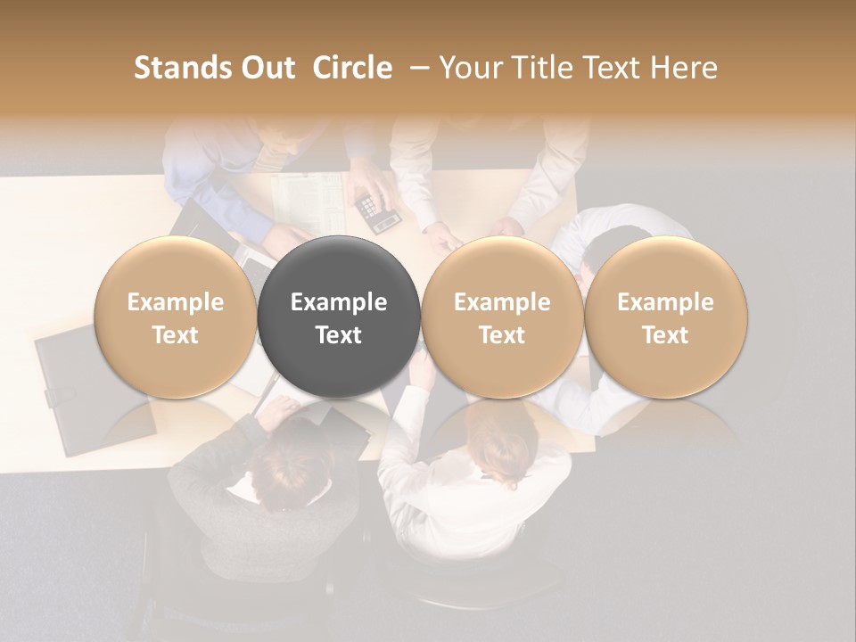 Building Strategy - Business People Meeting PowerPoint Template