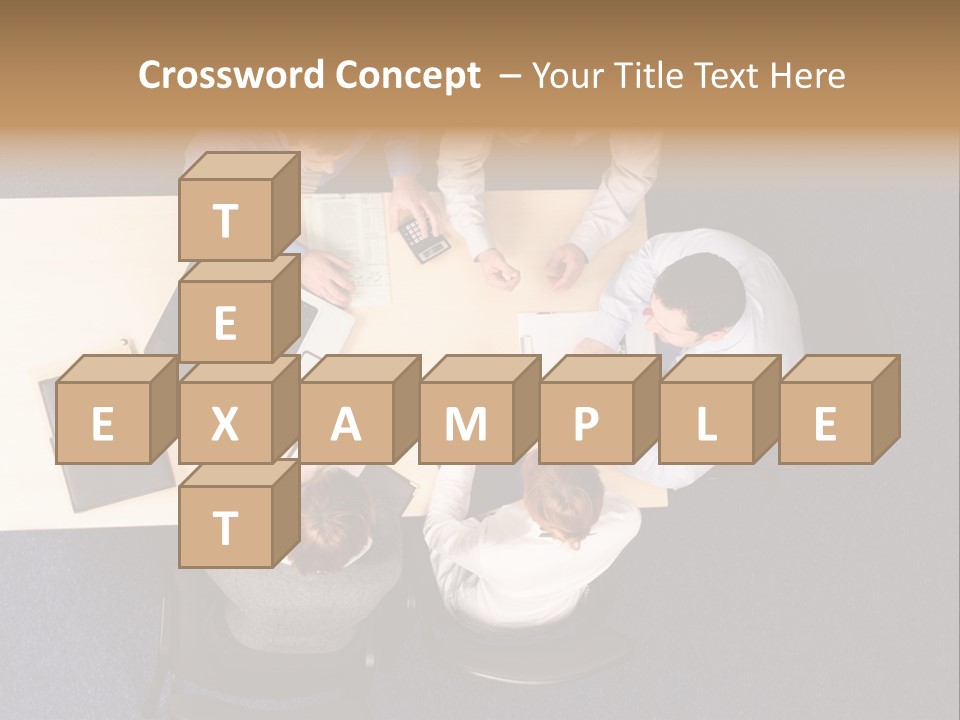 Building Strategy - Business People Meeting PowerPoint Template