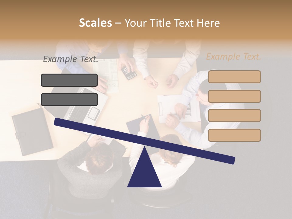 Building Strategy - Business People Meeting PowerPoint Template