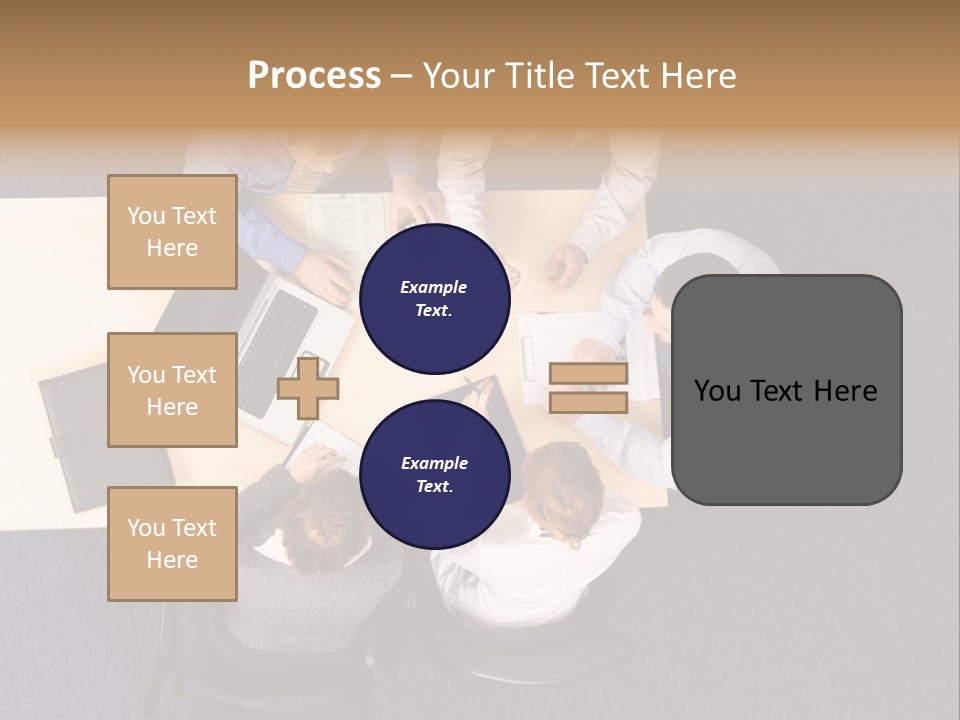 Building Strategy - Business People Meeting PowerPoint Template