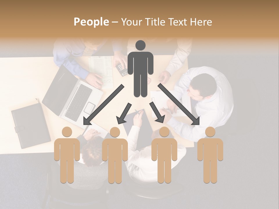 Building Strategy - Business People Meeting PowerPoint Template