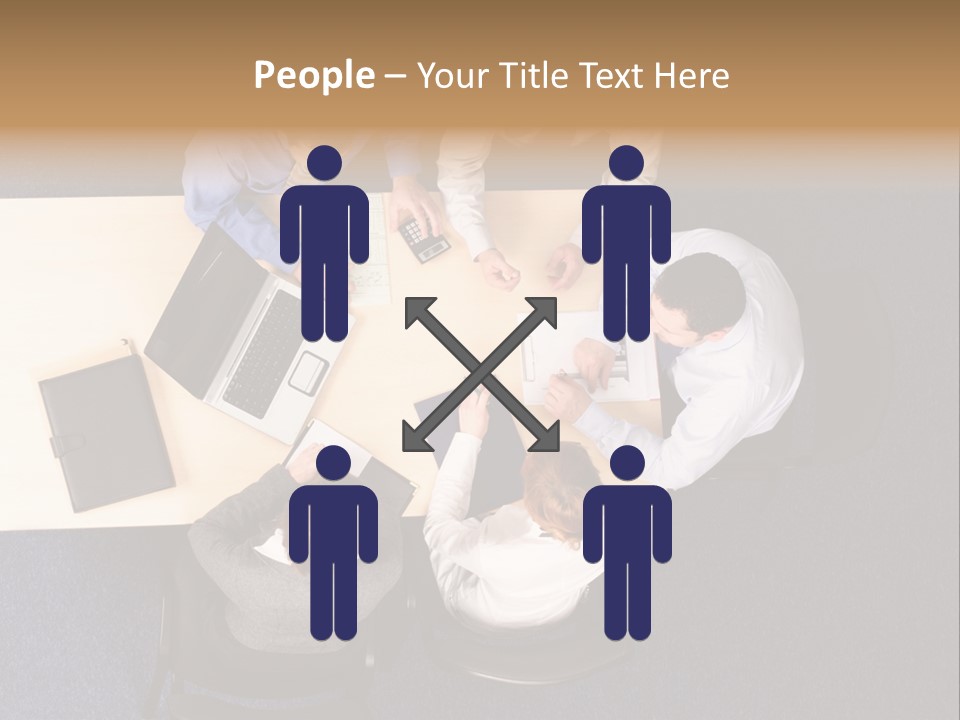 Building Strategy - Business People Meeting PowerPoint Template