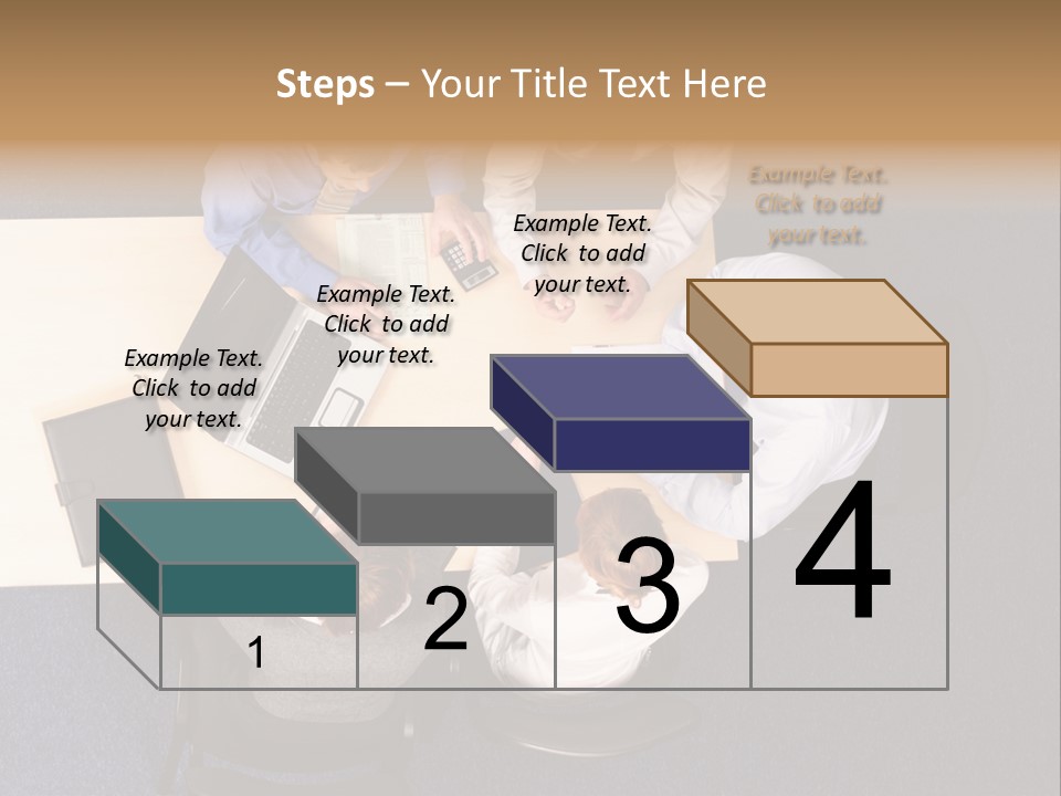 Building Strategy - Business People Meeting PowerPoint Template
