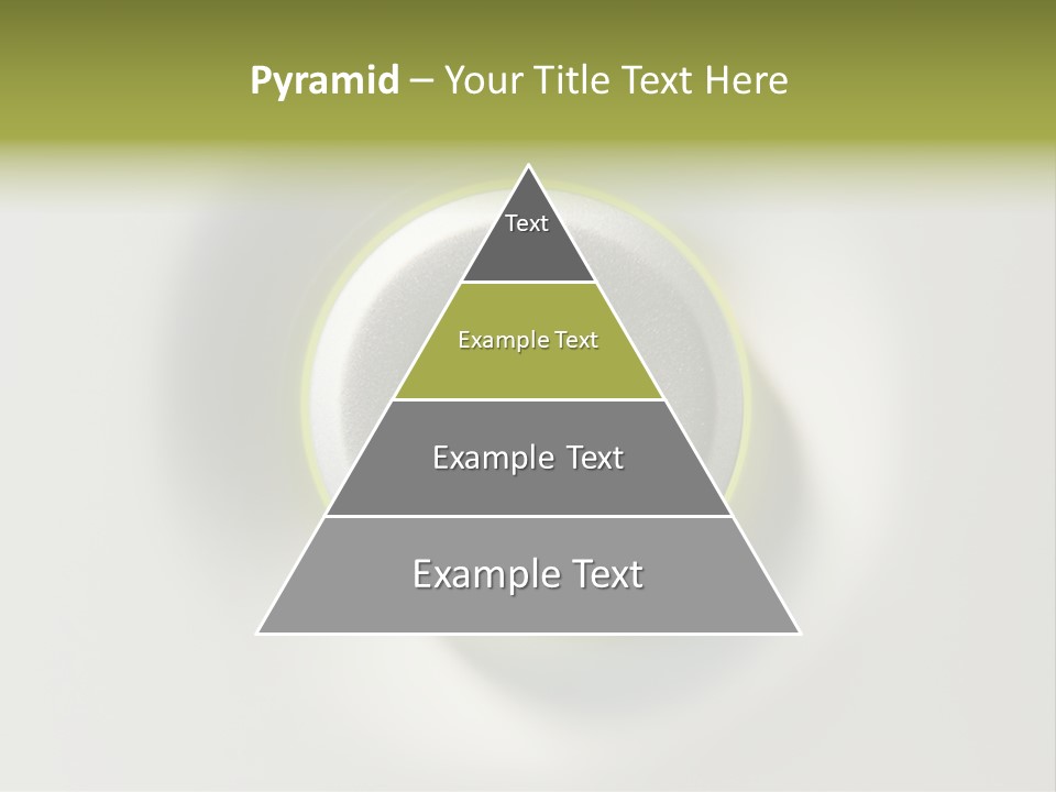 A Power Button With A Green Glow On It PowerPoint Template