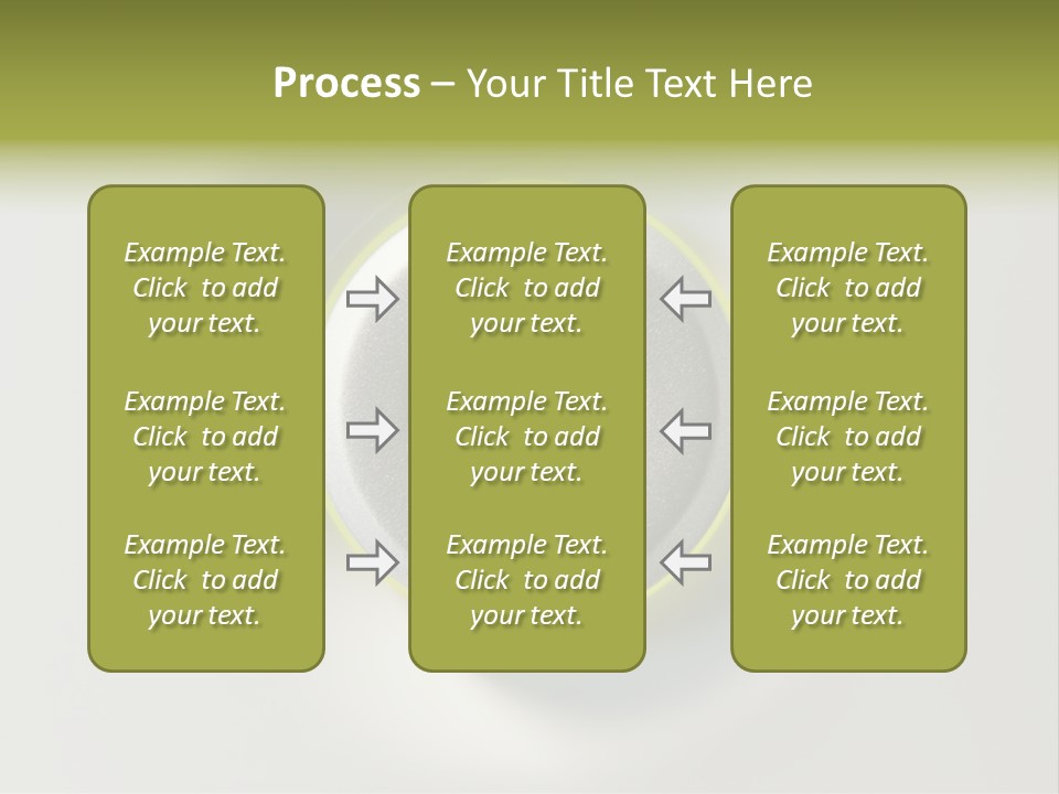 A Power Button With A Green Glow On It PowerPoint Template