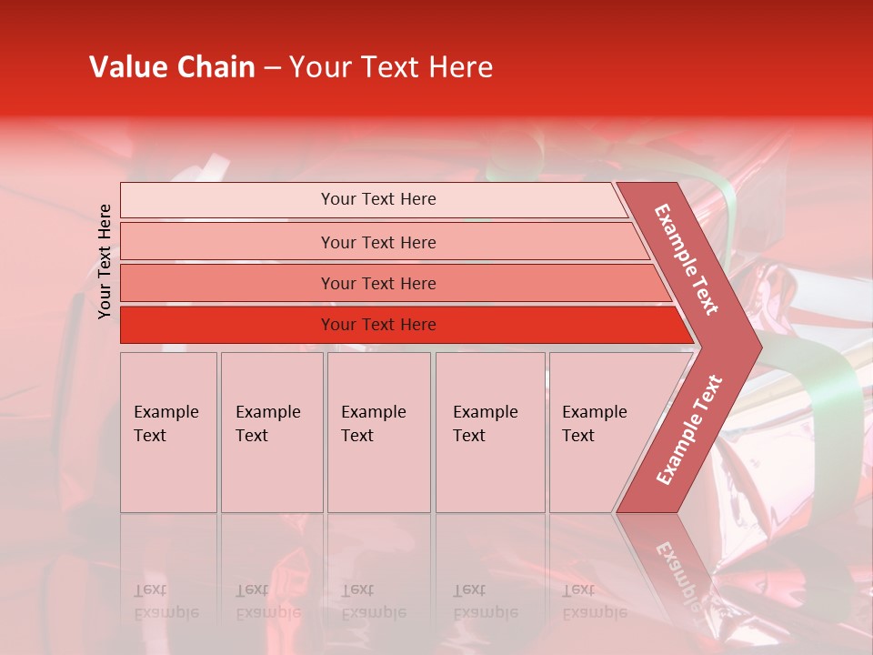 Red Gifts PowerPoint Template