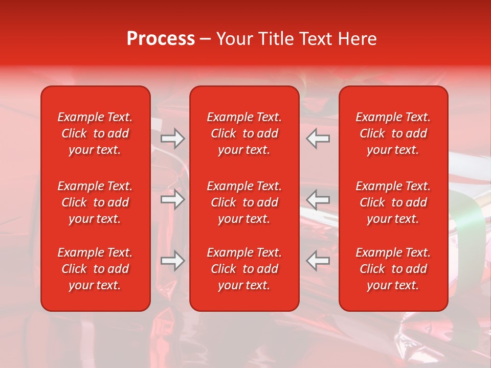 Red Gifts PowerPoint Template