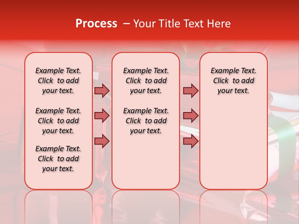 Red Gifts PowerPoint Template