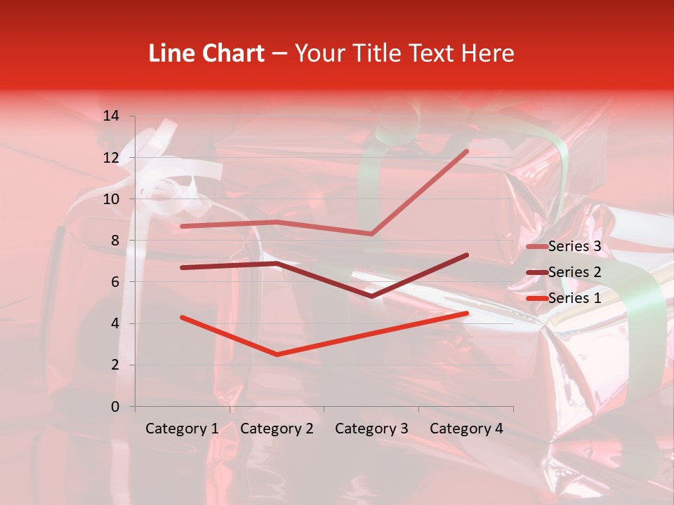 Red Gifts PowerPoint Template