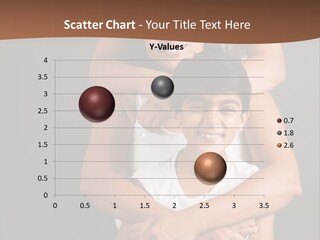 An Indian Mother With Her Two Sons PowerPoint Template