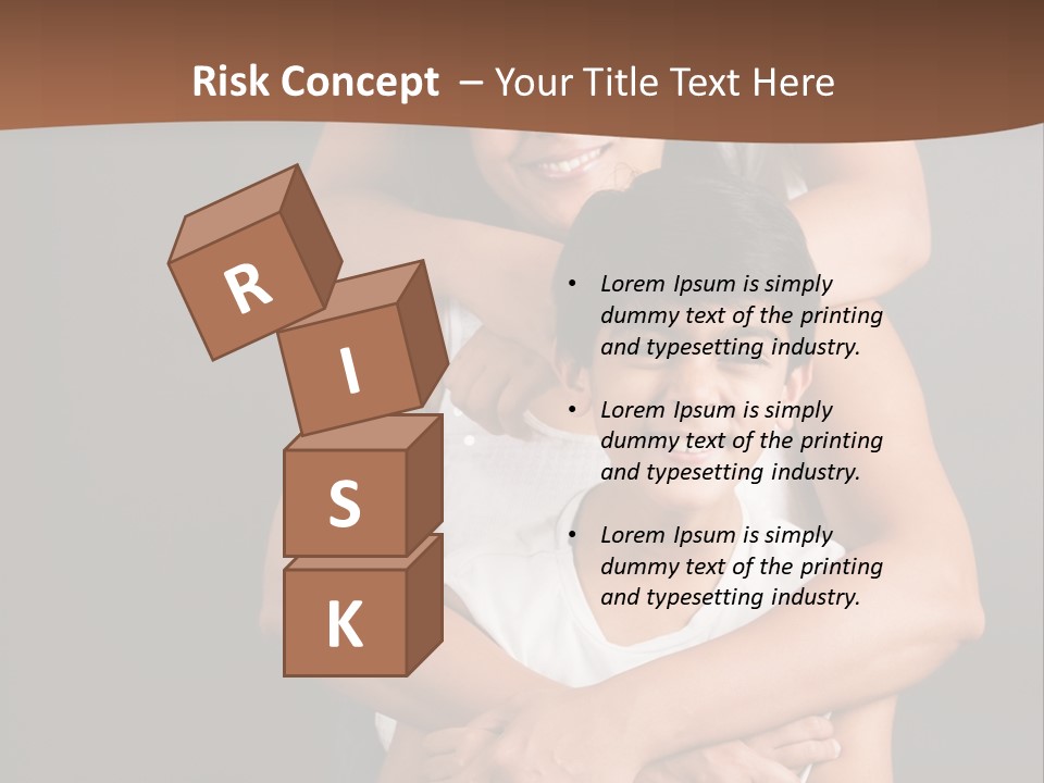 An Indian Mother With Her Two Sons PowerPoint Template