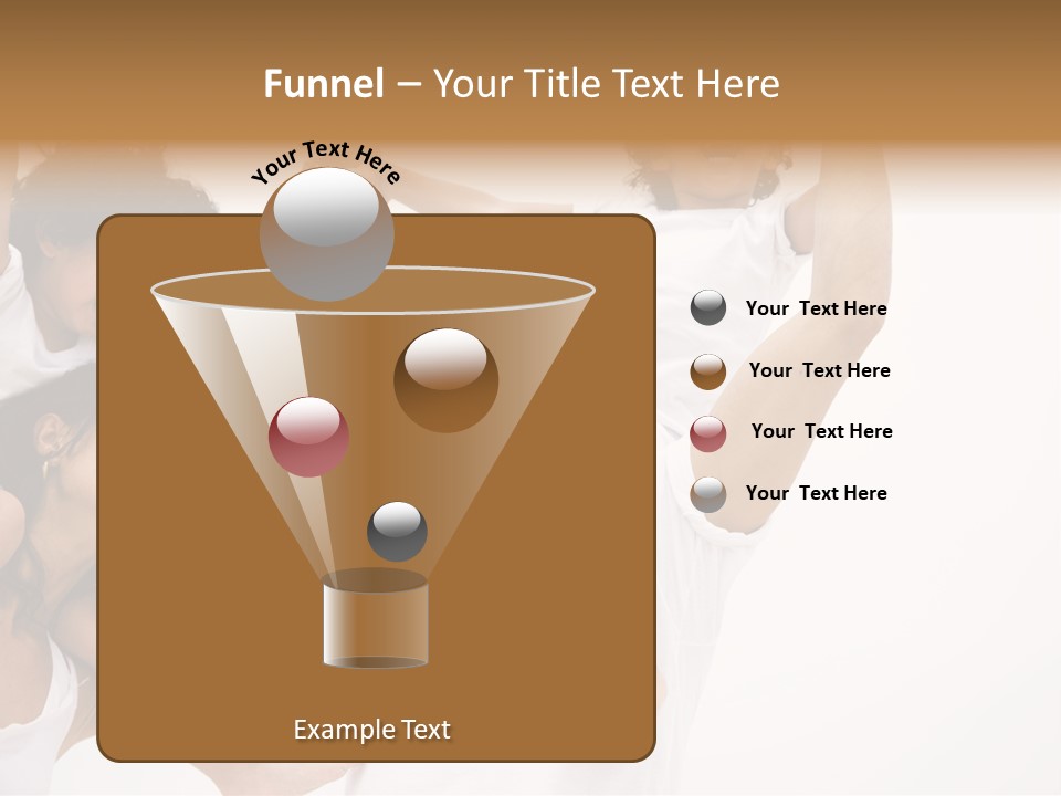 Family Lifestyle Portrait Of A Mum And Dad With Their Two Kids Having Fun PowerPoint Template