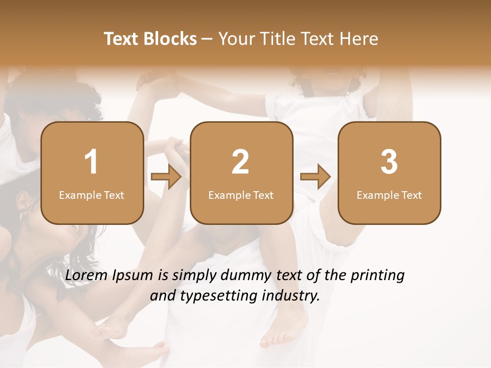 Family Lifestyle Portrait Of A Mum And Dad With Their Two Kids Having Fun PowerPoint Template
