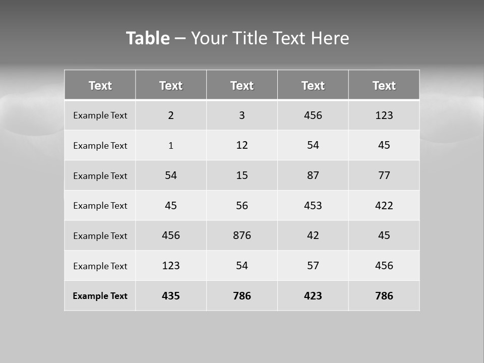 Male Outstretched Arms PowerPoint Template