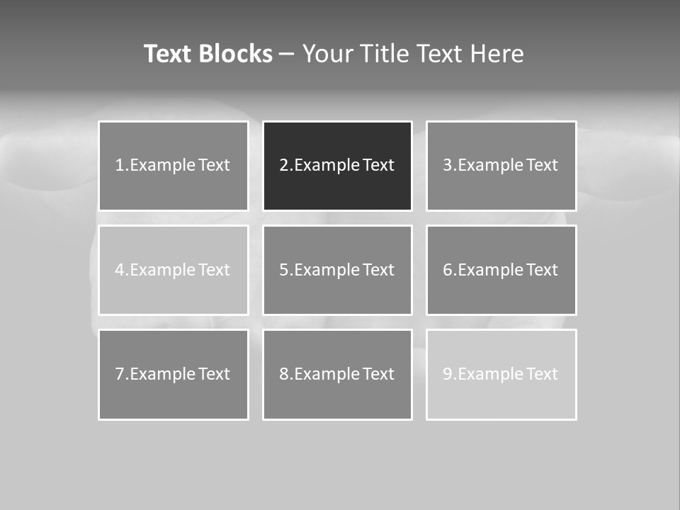 Male Outstretched Arms PowerPoint Template