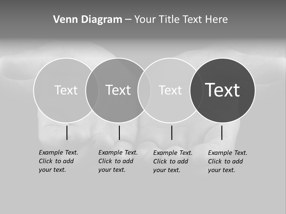 Male Outstretched Arms PowerPoint Template
