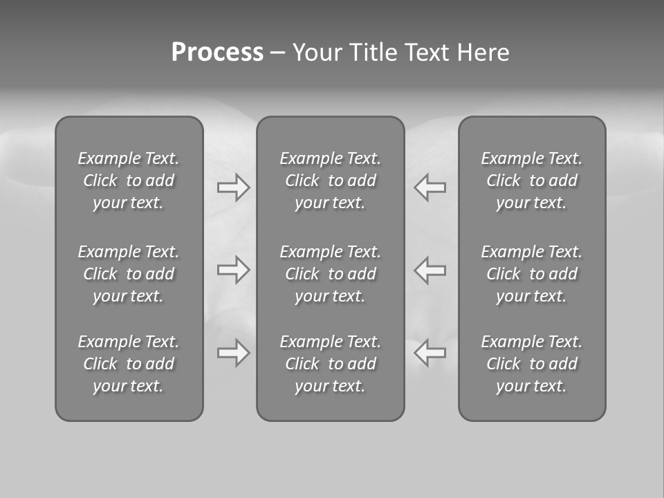 Male Outstretched Arms PowerPoint Template