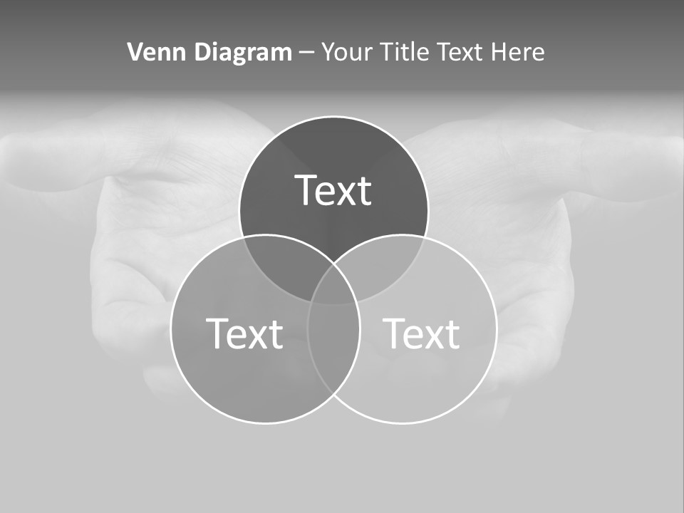 Male Outstretched Arms PowerPoint Template