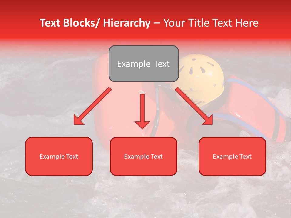 Hydrospeed On A River Soca, Slovenia PowerPoint Template