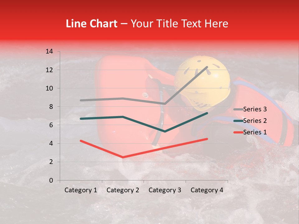 Hydrospeed On A River Soca, Slovenia PowerPoint Template