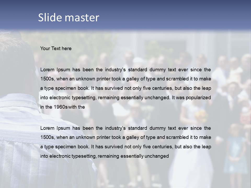 Wedding Party PowerPoint Template