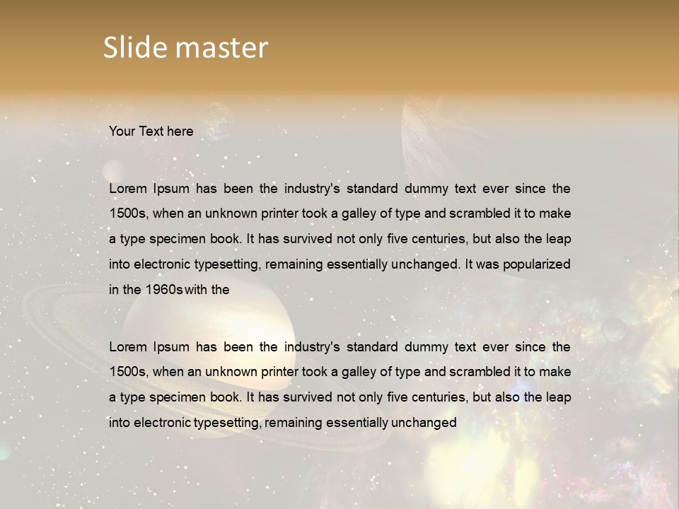 Our Solar System PowerPoint Template