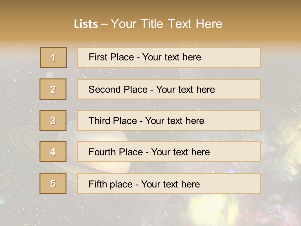 Our Solar System PowerPoint Template