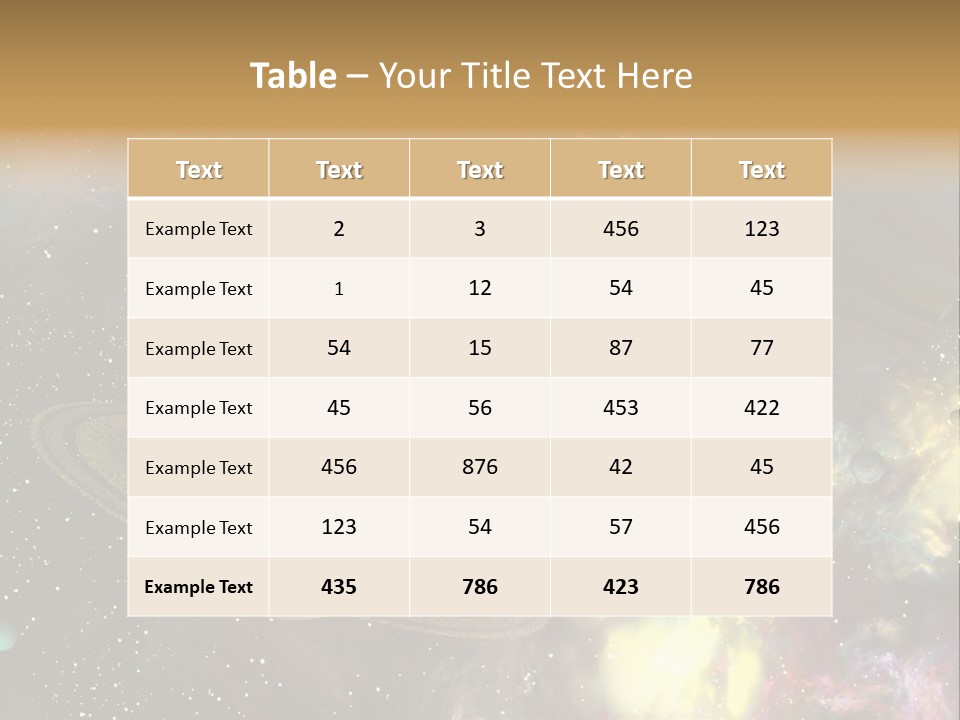 Our Solar System PowerPoint Template