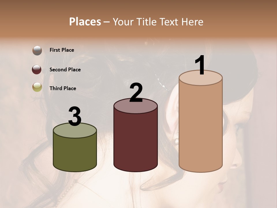 A Woman's Hair Is Shown With The Words, Name Of Presentation Company Name PowerPoint Template