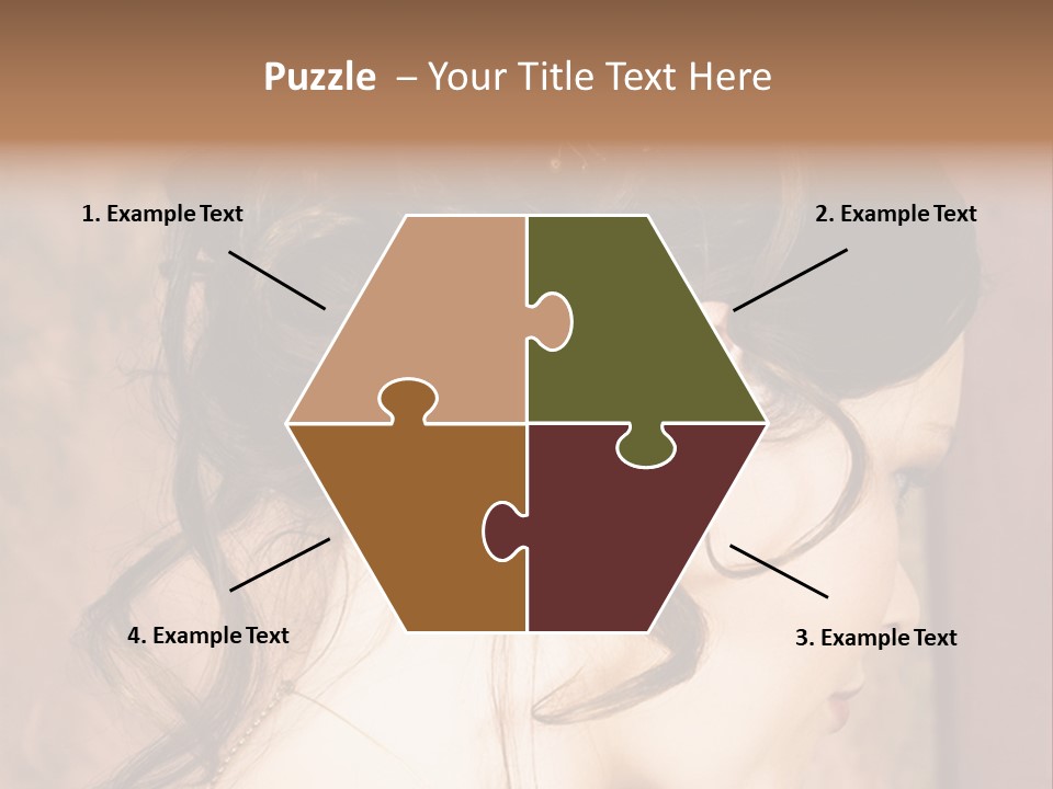 A Woman's Hair Is Shown With The Words, Name Of Presentation Company Name PowerPoint Template