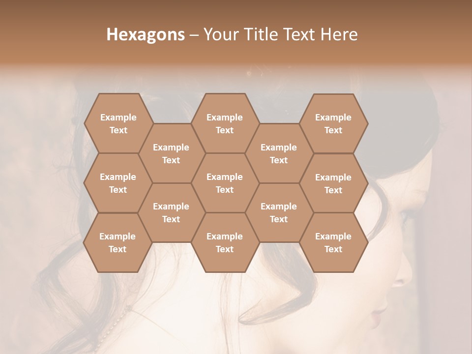 A Woman's Hair Is Shown With The Words, Name Of Presentation Company Name PowerPoint Template