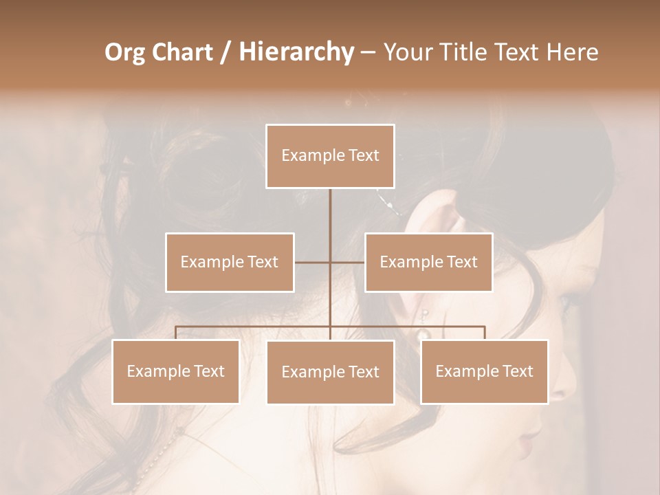 A Woman's Hair Is Shown With The Words, Name Of Presentation Company Name PowerPoint Template